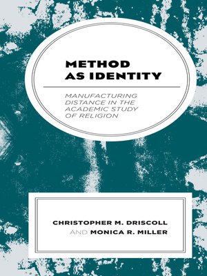 cover image of Method as Identity